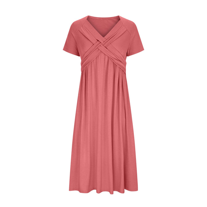 Mirella™ | Elegante V-hals Jurk