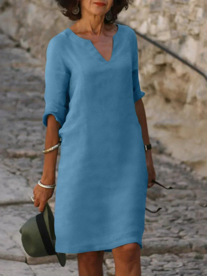 Josephine™ | Elegante Jurk met V-hals