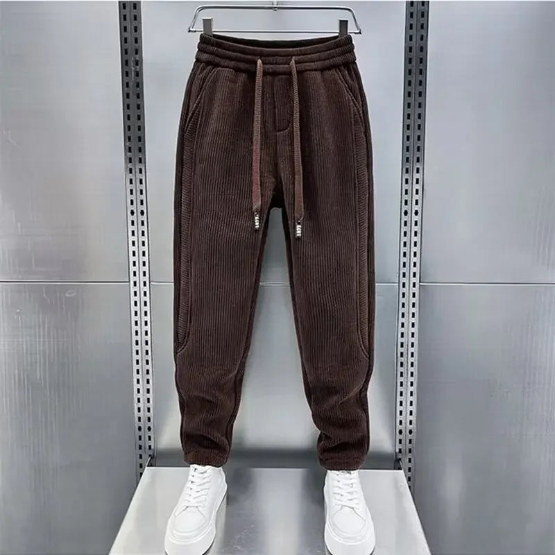 Enea™ - Stylish Ribbed Trousers for an Elegant and Chic Look