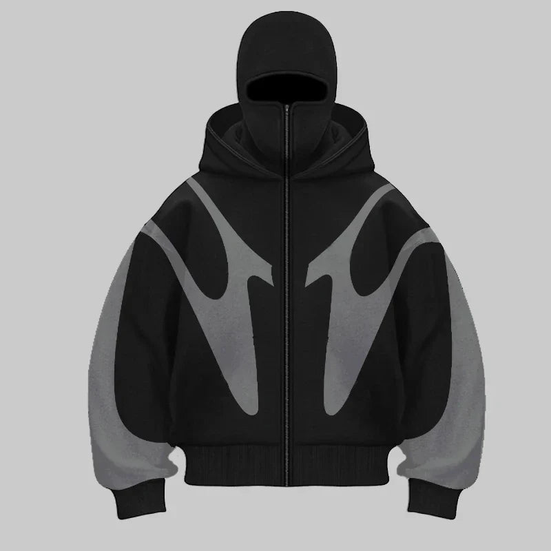 SPECTOR - SWEATER MET BIVAKMUTS & CAPUCHON