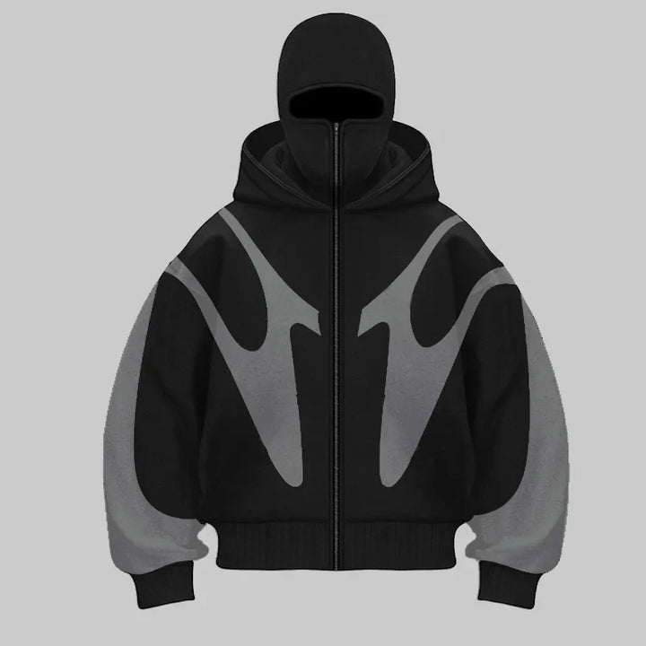 SPECTOR - SWEATER MET BIVAKMUTS & CAPUCHON