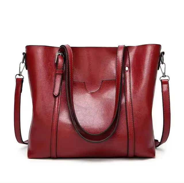 LOUISA | LEREN TOTE BAG