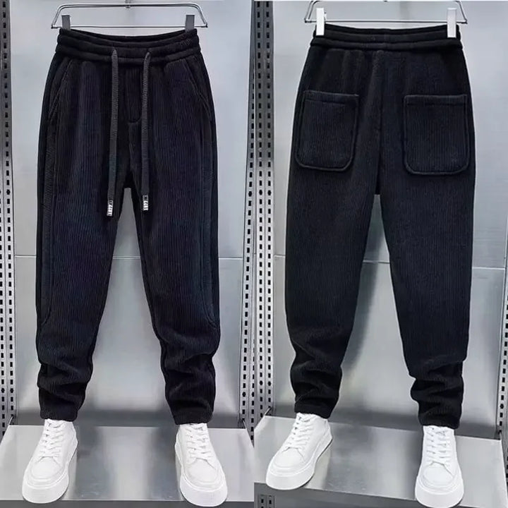 Enea™ - Stylish Ribbed Trousers for an Elegant and Chic Look