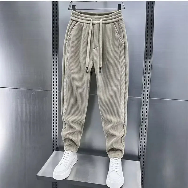 Enea™ - Stylish Ribbed Trousers for an Elegant and Chic Look