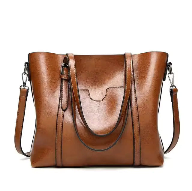 LOUISA | LEREN TOTE BAG