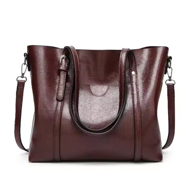 LOUISA | LEREN TOTE BAG
