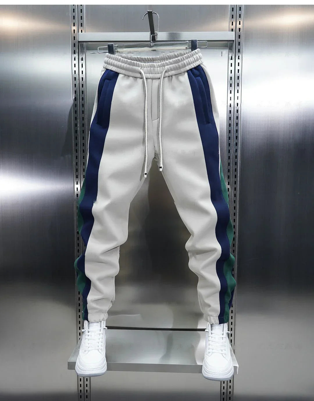 Moreno™ - Contrast Striped Fashion Trousers for an Elegant and Trendy Style