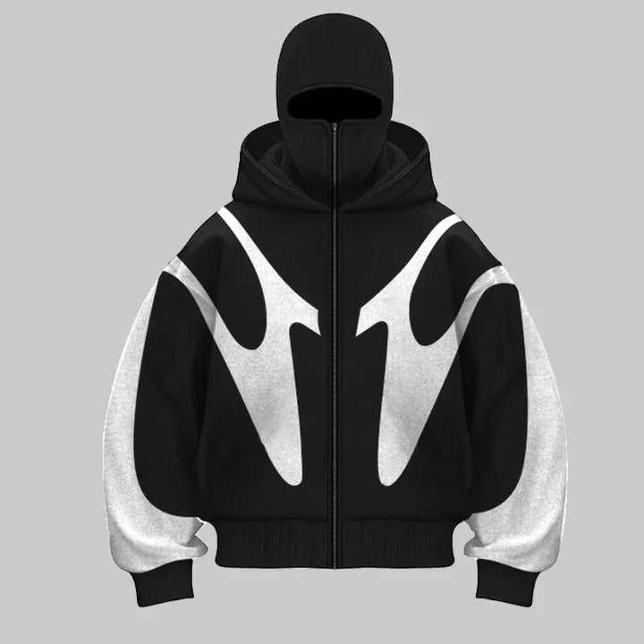 SPECTOR - SWEATER MET BIVAKMUTS & CAPUCHON