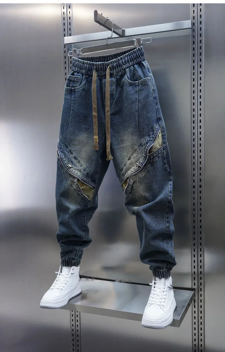 Ottavio™ - Trendy Baggy Jeans with Removable Belt