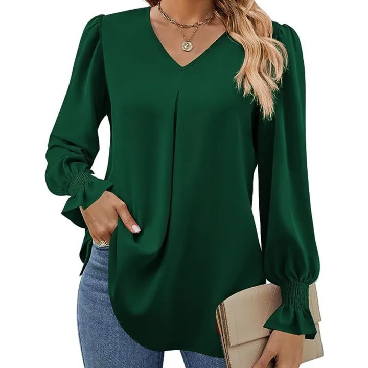 Lilly | Lange mouwen shirt met V-hals
