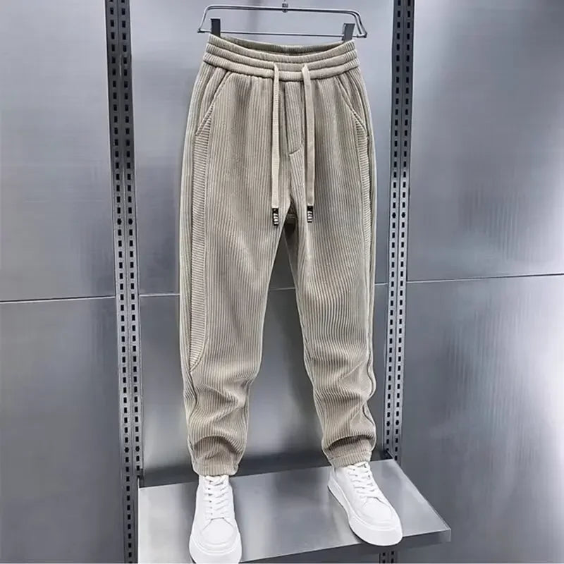 Enea™ - Stylish Ribbed Trousers for an Elegant and Chic Look