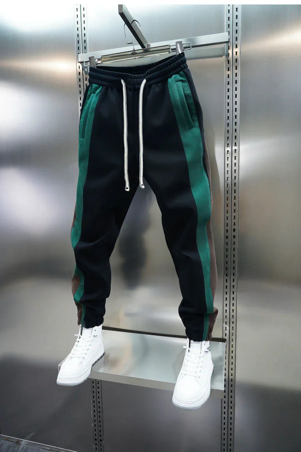 Moreno™ - Contrast Striped Fashion Trousers for an Elegant and Trendy Style