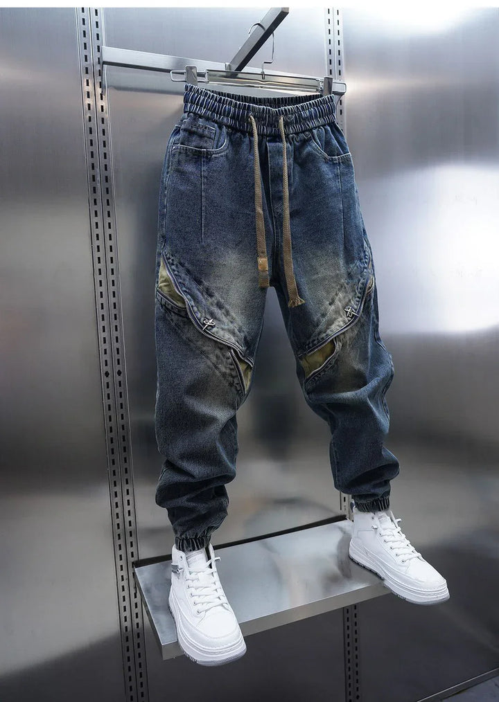 Ottavio™ - Trendy Baggy Jeans with Removable Belt