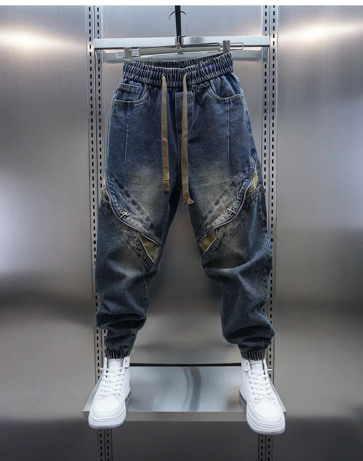 Ottavio™ - Trendy Baggy Jeans with Removable Belt