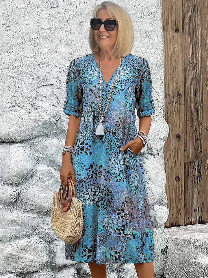 Harper™ | Vivid Floral Dress