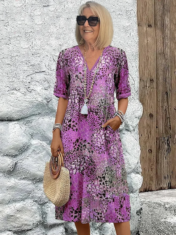 Harper™ | Vivid Floral Dress