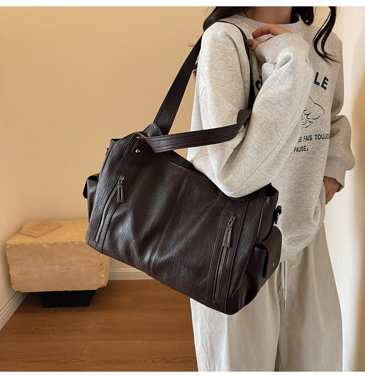 Amira | Leather Shoulder Bag