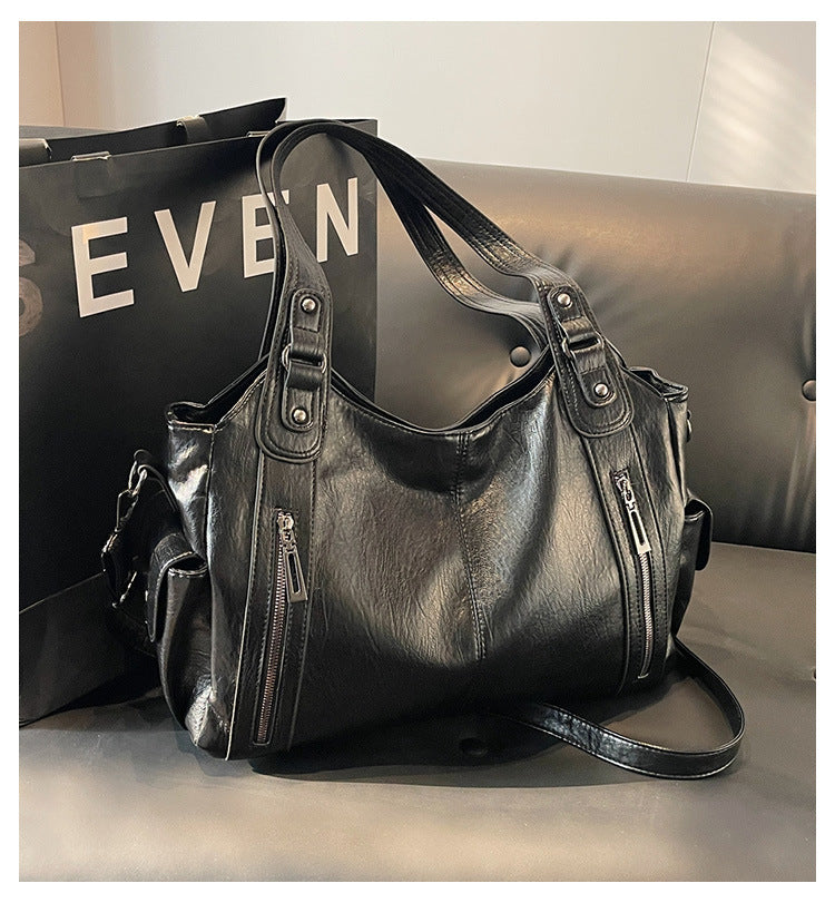Amira | Leather Shoulder Bag