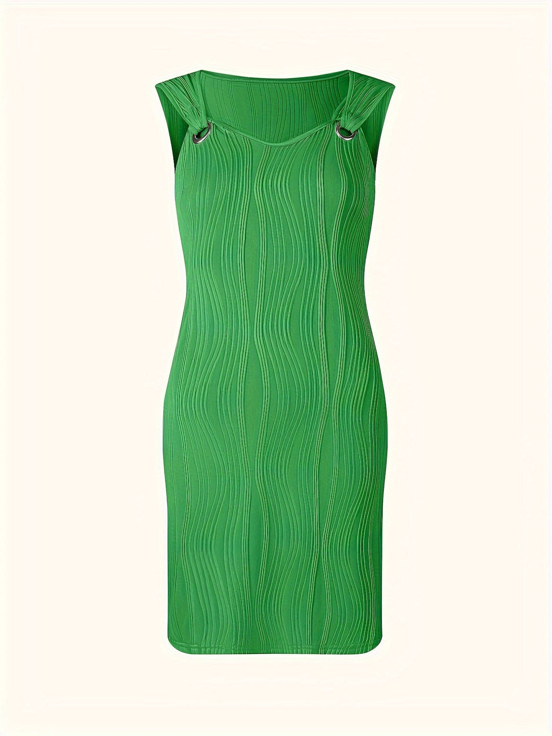 Vance | Textured Ring-Detail Dress