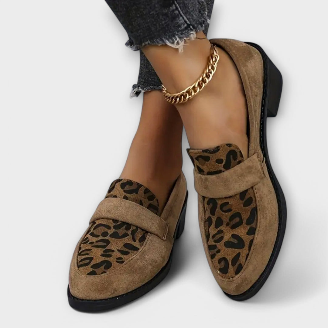 Karla | Elegante Dames Schoenen met Leopardenprint