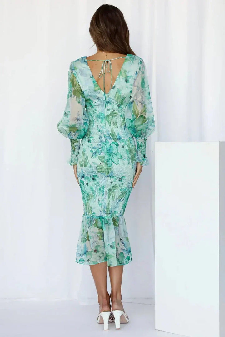 Millie - Elegante Bloemenjurk