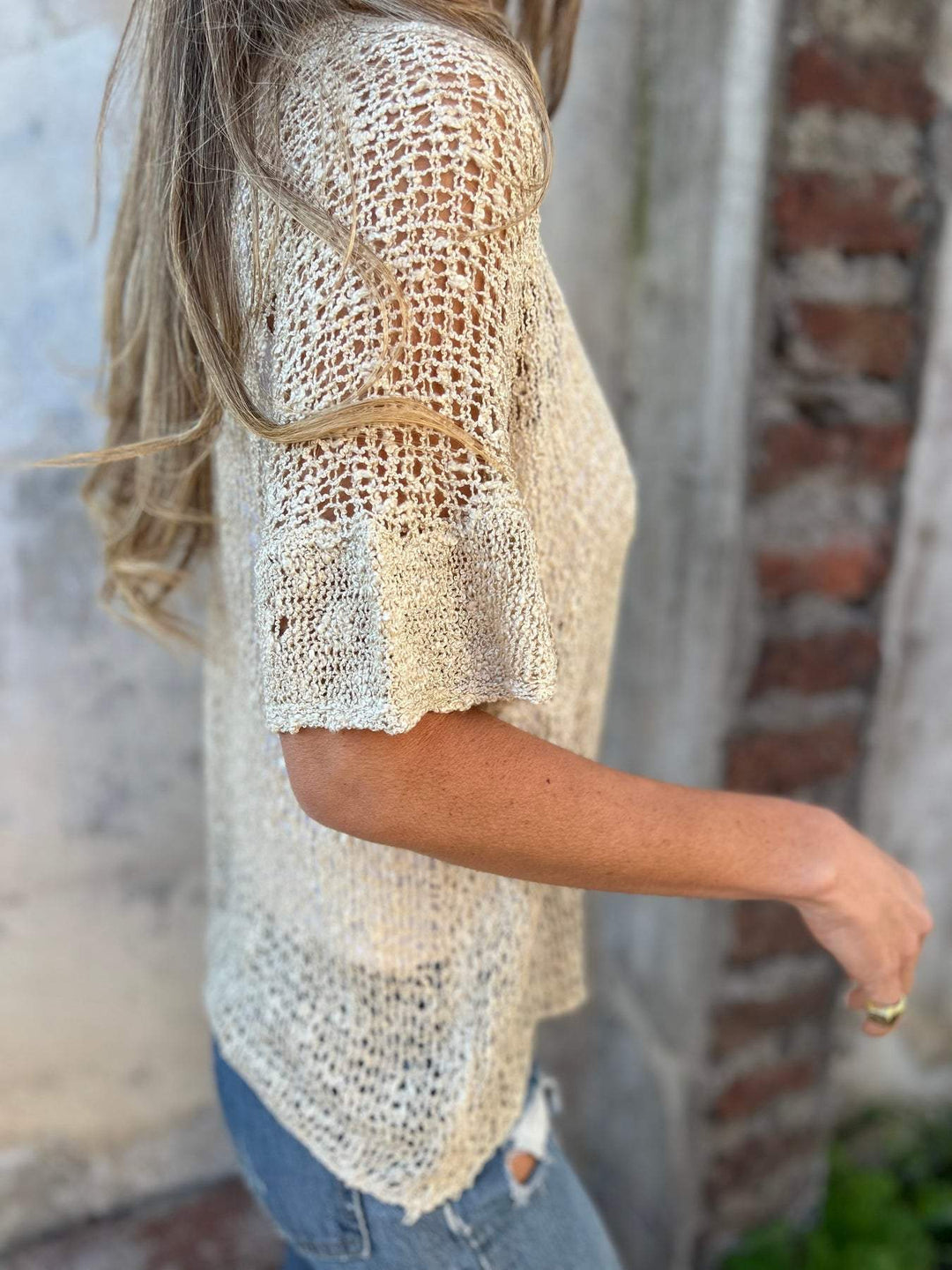 Ivonie™ - Sophisticated Textured Blouse