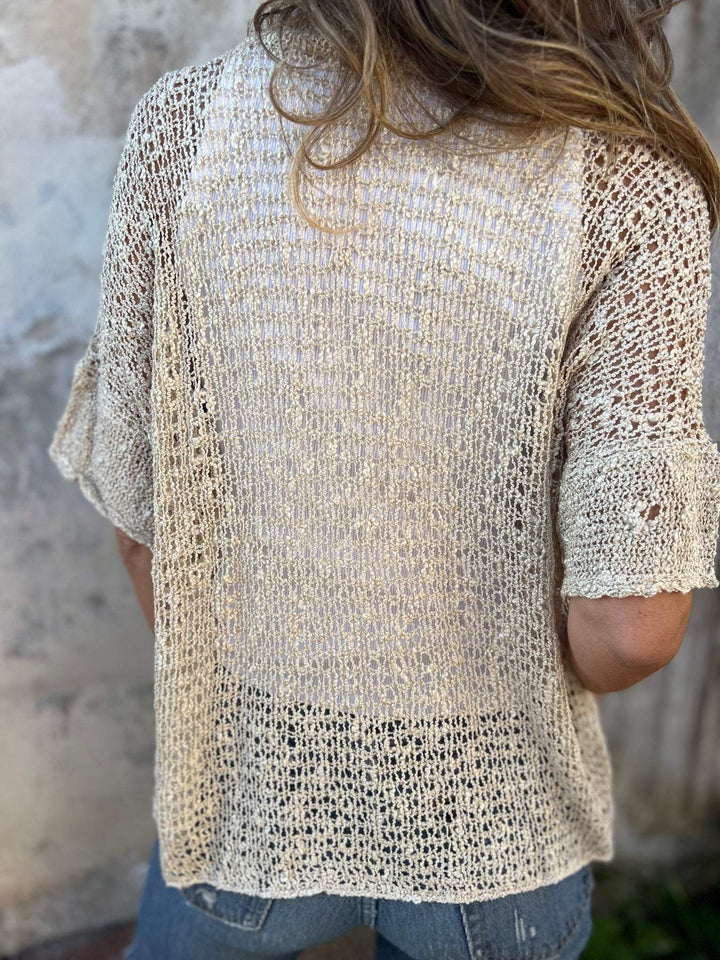 Ivonie™ - Sophisticated Textured Blouse