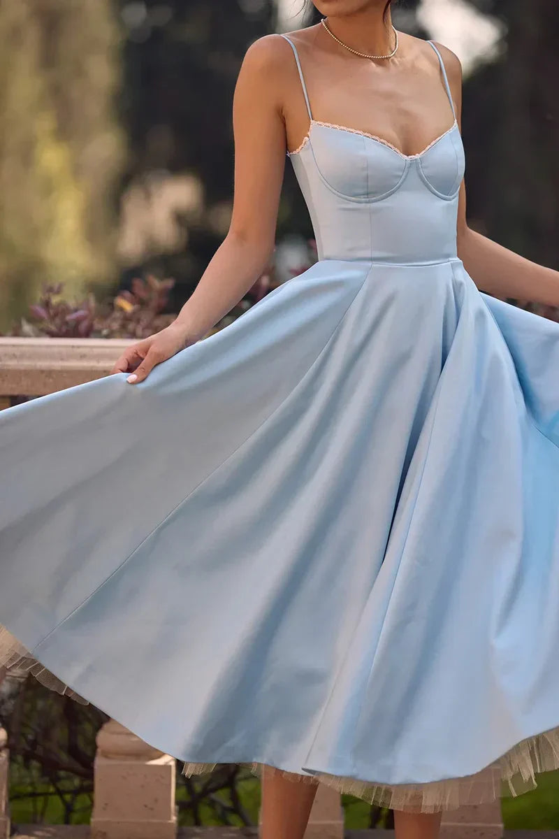 Cordelia | Elegant Tulle Detail Dress