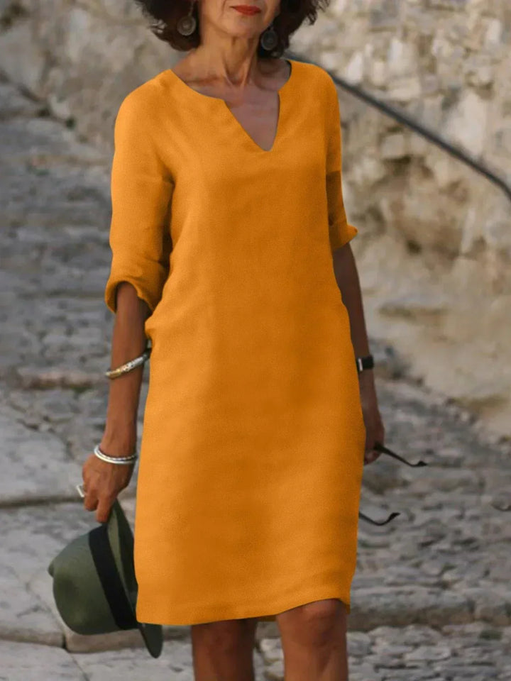 Josephine™ | Elegante Jurk met V-hals