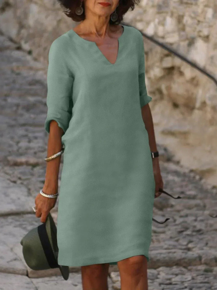 Josephine™ | Elegante Jurk met V-hals