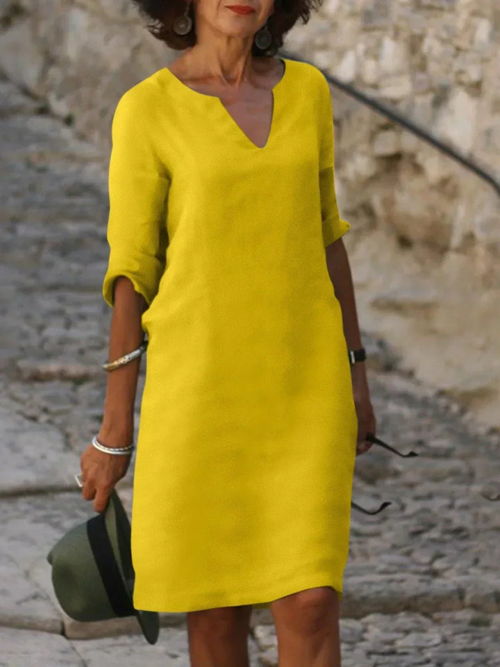 Josephine™ | Elegante Jurk met V-hals