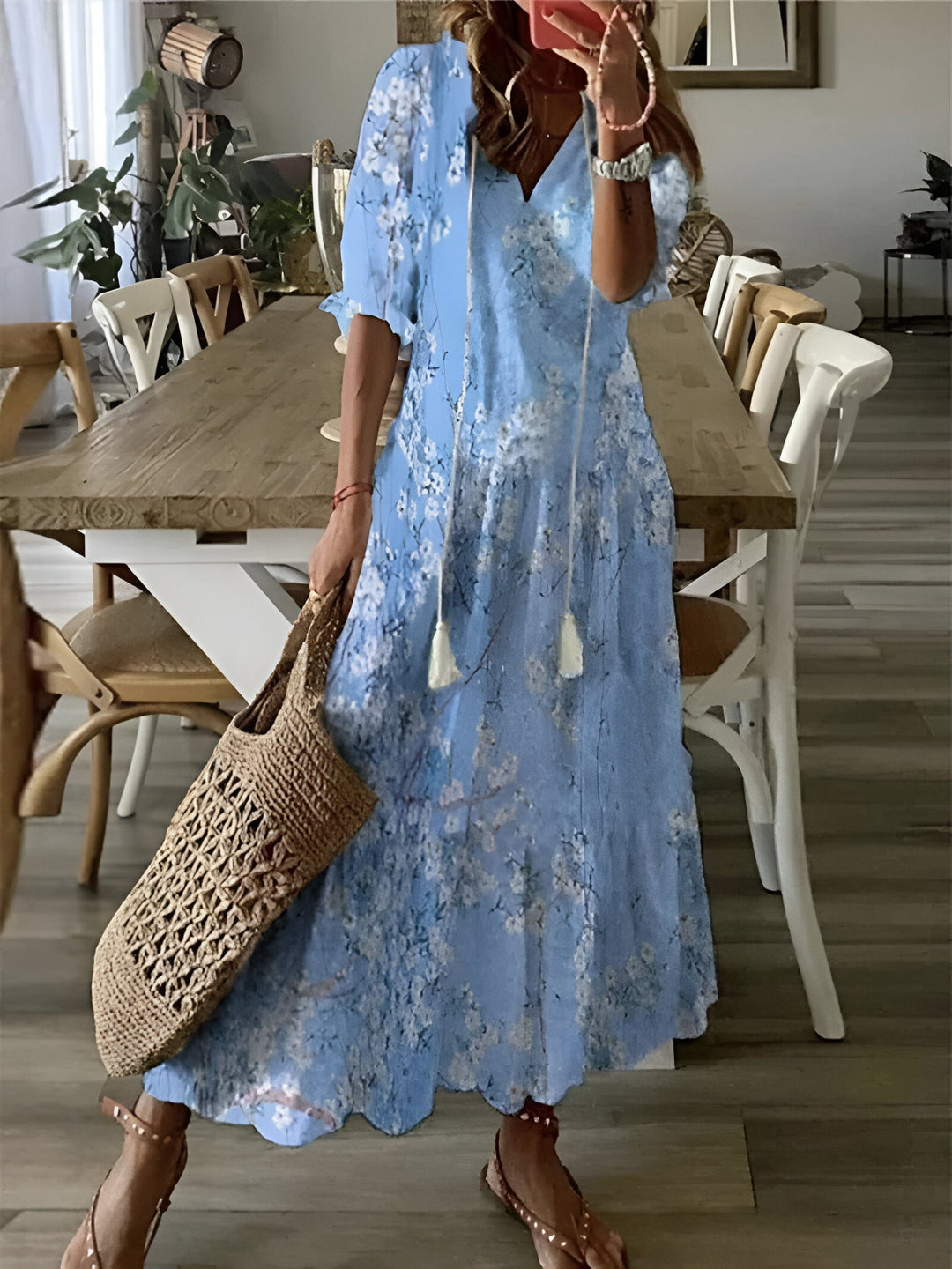 Alizée maxi bohemian jurk