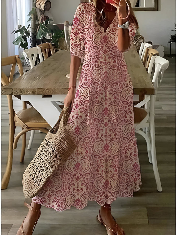 Alizée maxi bohemian jurk