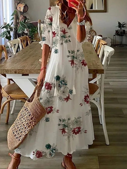 Diana™ - Boho Buikbedekkende Jurk